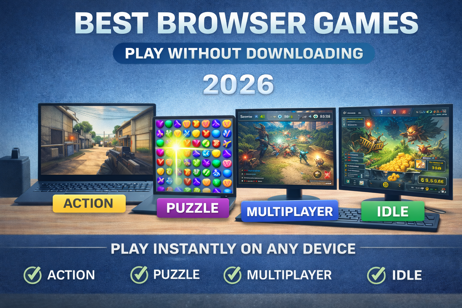 Best Browser Games To Play Without Downloading (2026)